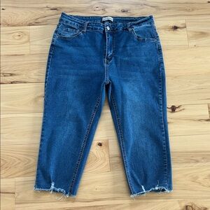Luvamia Cropped Capris Size XL Jeans